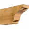 Ekena Millwork Pescadero Rough Sawn Rafter Tail, Western Red Cedar, 6"W x 12"H x 24"L RFT06X12X24PEC00RWR - alternate 1